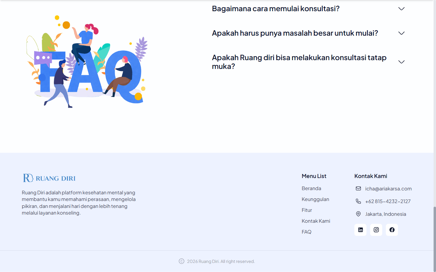 Contact & FAQ