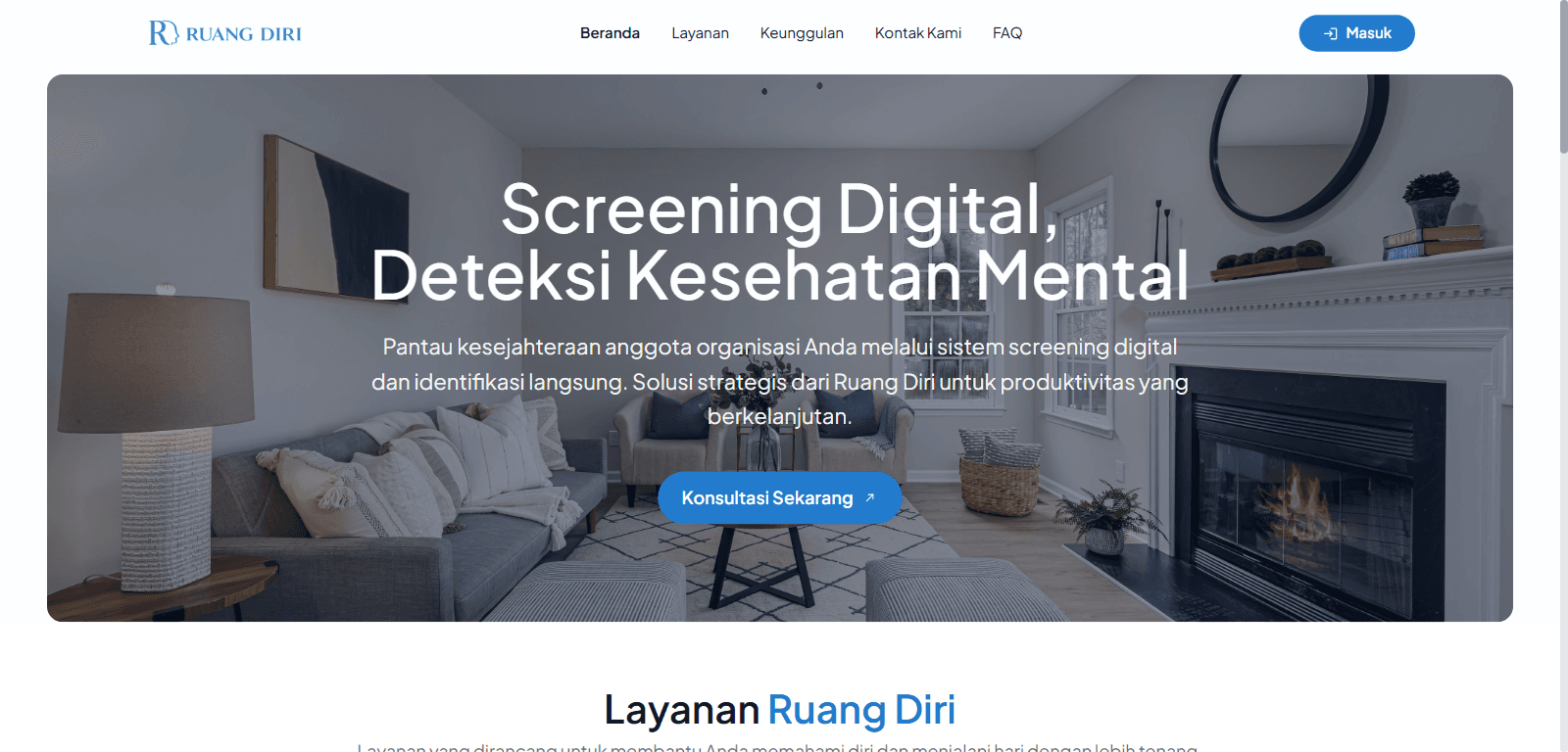 Ruang Diri - Mental Health Platform